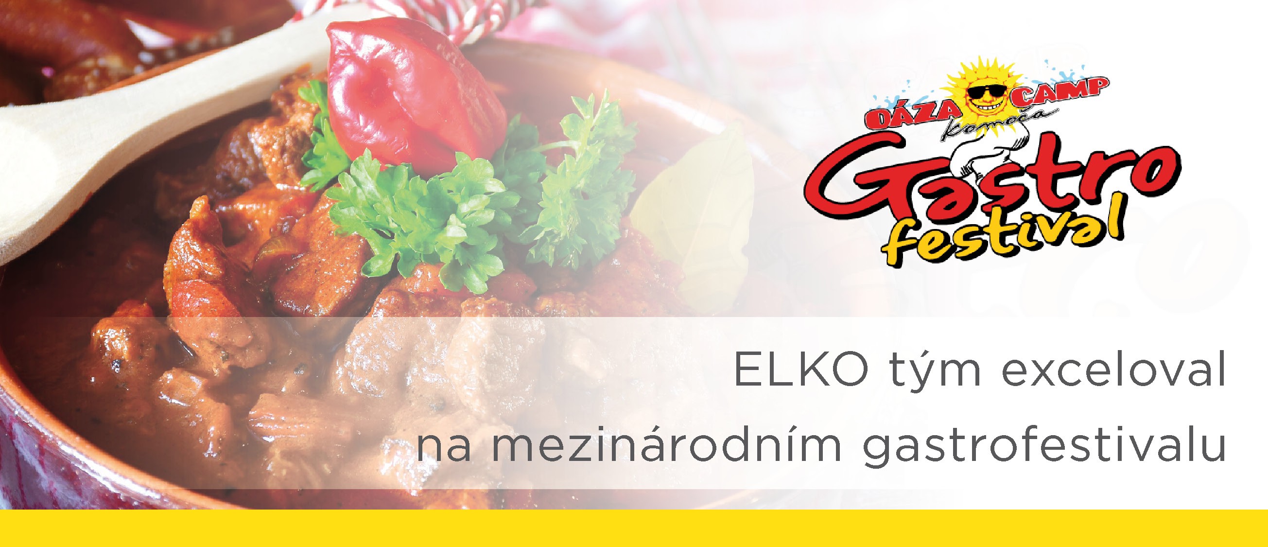 ELKO tým exceloval na mezinárodním gastrofestivalu photo