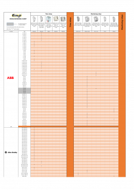 Cross reference chart preview